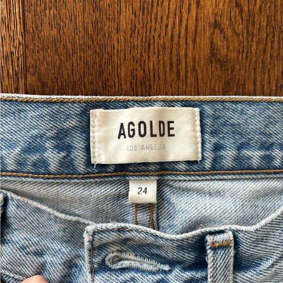 Agolde Cherie High Rise Jean | Size 24 | Wash:Merit - Picture 3 of 6